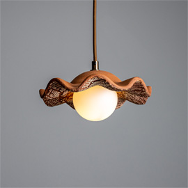 Rivale Red Iron Pendant Light